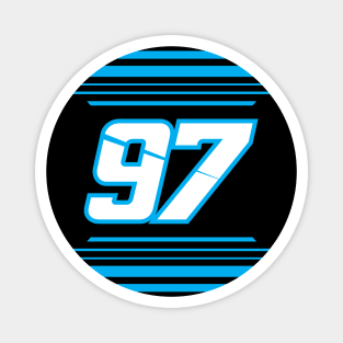 Shane van Gisbergen #97 2024 NASCAR Design Magnet